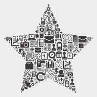 web star pattern