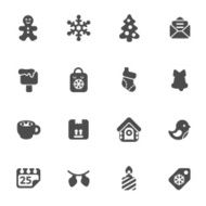 set of christmas icons N11