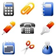 Office icons (shiny series)