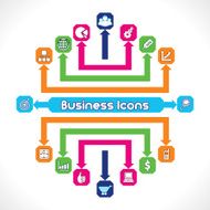 Set of business icons N12