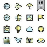 Travel Icons Set N8