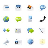 Vecto icon set - Communication