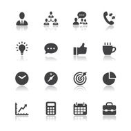 Business and finance icons N17