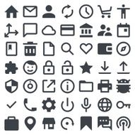 Essential icons set 1