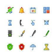 colorful software icons