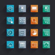 Set of interface icons N2