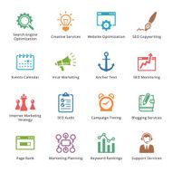 SEO & Internet Marketing Icons - Set 5