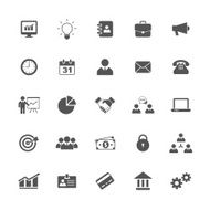 Business icons set N44