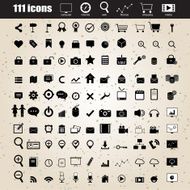 web design icons set vector N6