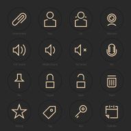 Modern web icons N2