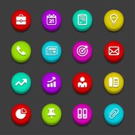 Colorful Business Buttons