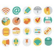 Icons in Flat Design