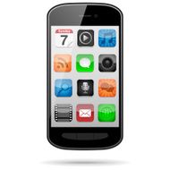 Smartphone with App Icons N2