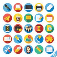 Modern Vector Flat Icons Set 2