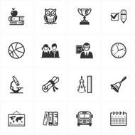 School and Education Icons - Set 3