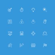 Projects and Business Icons