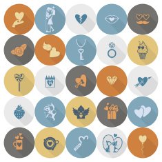Happy Valentines Day Icons N265