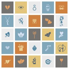 Happy Valentines Day Icons N266