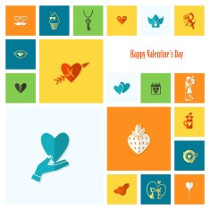 Happy Valentines Day Icons N280