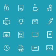 Icon Set Office N6