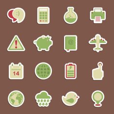 media stickers