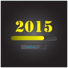 New year 2015 loading background happy new template N2