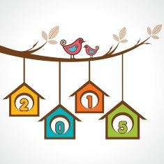 creative happy new year 2015 design stock vector N3