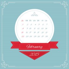 Calendar for 2015 N56