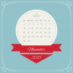Calendar for 2015 N58