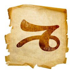 Capricorn zodiac icon isolated on white background