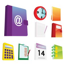 Task Icon Set 3D