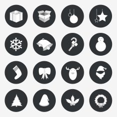 Mary Christmas Icons