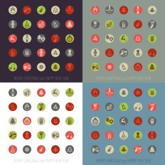 Christmas icons set N101