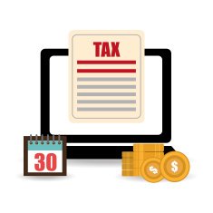 Tax design vector illustration N4