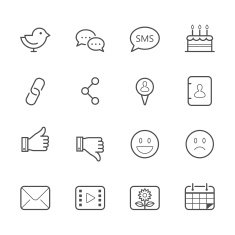 Social Media Icons N23