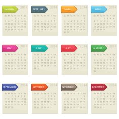 Calendar for 2014 N20