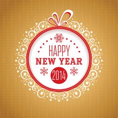 New Year Greeting Card N21