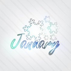January Typography