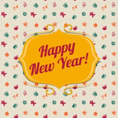 New year holiday background N8