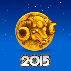 Year golden goat