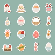horiday easter color icons