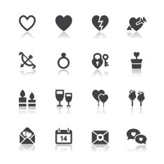 valentine's day icons N4