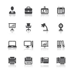 Business and finance icons N10