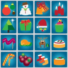 Christmas icons set N108