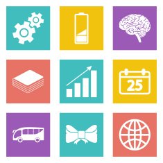 Icons for Web Design and Mobile Applications set 5