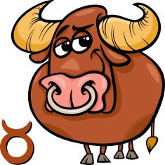 taurus or the bull zodiac sign