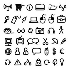 web icons set N9