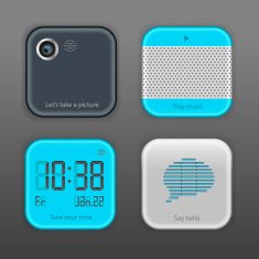 Vector App Icon Set