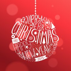 Vector christmas ball N10