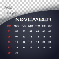 Calendar Design - November N3